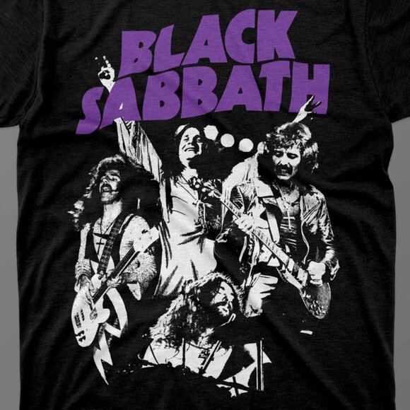 Black Sabbath Rock Band Heavy Metal Music Album Graphic Fan T-Shirt 79 - Picture 2 of 5